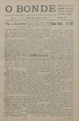 O Bonde - Edição 24 de 08/06/1946