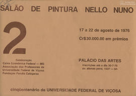Fôlder do Salão de Pintura Nello Nuno
