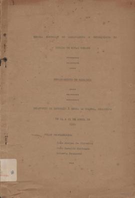 Excursão à Serra do Grama em 1935