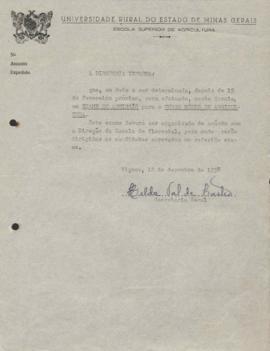 Inscrição no exame de admissão do Curso Médio