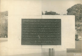 Placa em homenagem ao Funrural