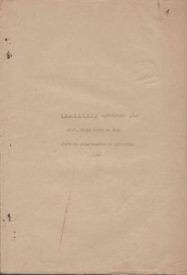 1945 - Agronomia (Chefe do Departamento)