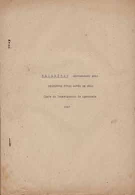 1947 - Agronomia (Chefe do Departamento)