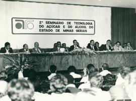 Abertura do II Seminário Tecnologia Açúcar e Álcool em MG