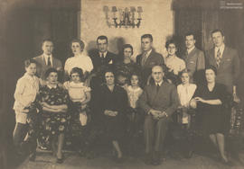 Arthur Bernardes e família