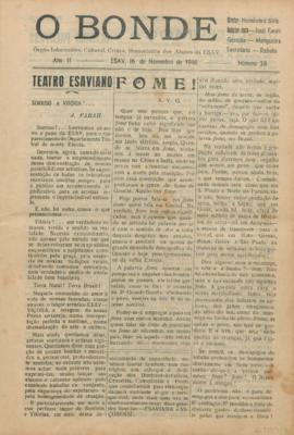 O Bonde - Edição 38 de 16/11/1946