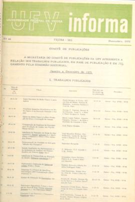 Edição nº 44 de 12/1971