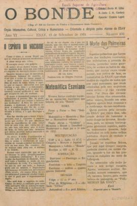 O Bonde - Edição 103 de 15/09/1951