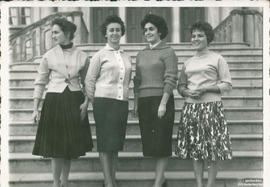 Alunas da ESCD na década de 1960