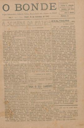 O Bonde - edição 03 de 15/09/1945
