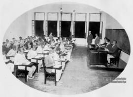 Aula noturna para operários da ESAV