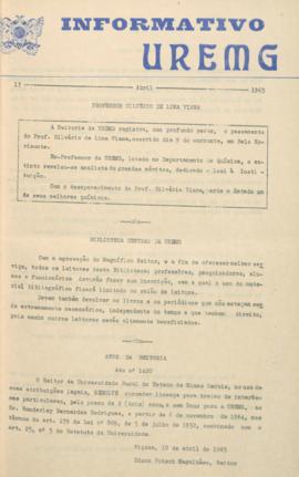 Edição nº 17 de 04/1965