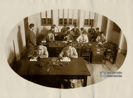 Aula prática no Laboratório de Botânica