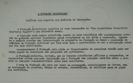 Política de anuncio de concessões
