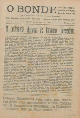 O Bonde - Edição 170 de 28/04/1956