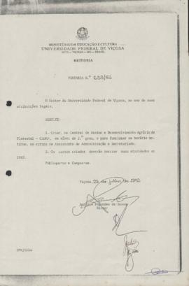 Criação de cursos da Cedaf