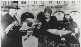Bernardes e família em Veneza