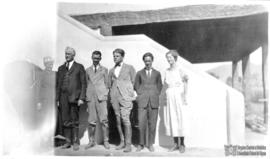 Família Rolfs e visitantes