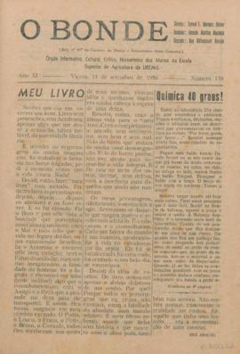 O Bonde - Edição 179 de 11/09/1956