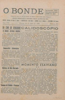O Bonde - Edição 221 de 28/05/1960