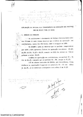 Carga horária dos professores do Coluni