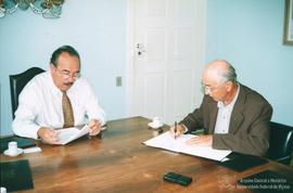 Assinatura de convênio UFV e FUNEC