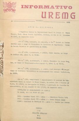 Edição nº 41 de 12/1966