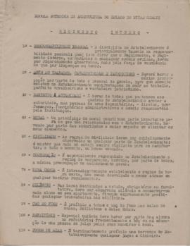 Regimento interno da Esav