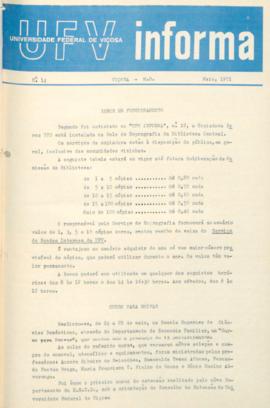 Edição nº 14 de 05/1971