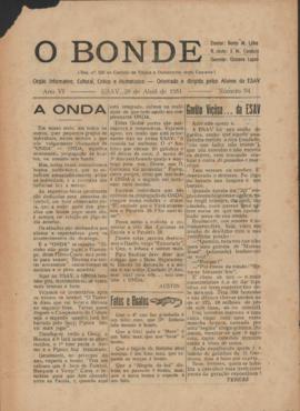 O Bonde - Edição 94 de 28/04/1951