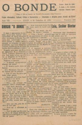 O Bonde - Edição 105 de 06/10/1951