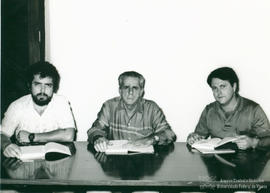Joel Gripp Júnior,  José Aníbal Comastri e Geraldo Santana