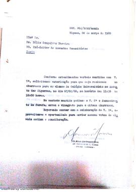 Realização de Churrasco - 1980