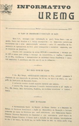 Edição nº 14 de 03/1965