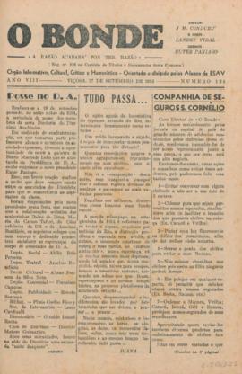 O Bonde - Edição 124 de 27/09/1952