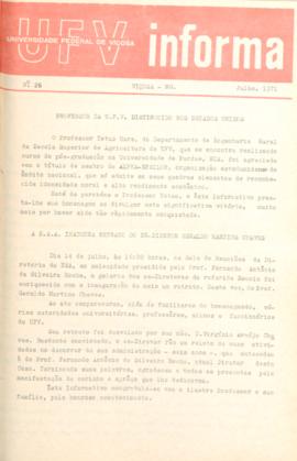Edição nº 26 de 07/1971