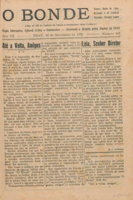 O Bonde - Edição 107 de 10/09/1951