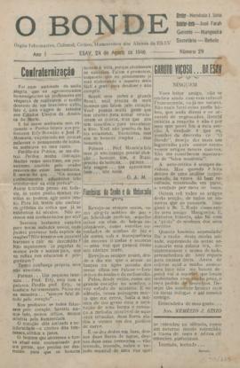 O Bonde - Edição 29 de 24/08/1946