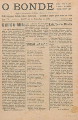 O Bonde - Edição 104 de 29/09/1951