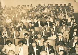 Congressistas no Prédio Principal