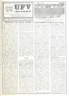 Edição Especial de maio - Visita do Finep de 20/05/1983