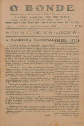 O Bonde - Edição 76 de 20/11/1948
