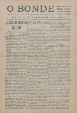 O Bonde - Edição 34 de 12/10/1946
