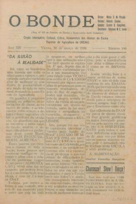 O Bonde - Edição 190 de 30/03/1958