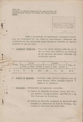 Relatório - José Carlos Enrique Oliveira Begazo (1960)