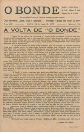 O Bonde - Edição 130 de 23/05/1953