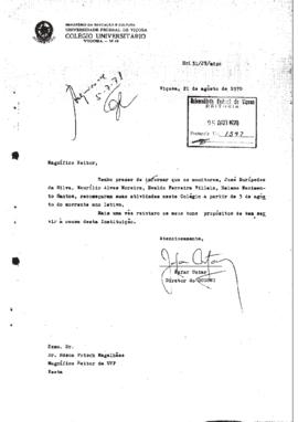 Atividade de Monitores - 1970