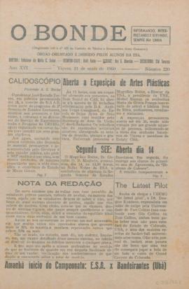 O Bonde - Edição 220 de 21/05/1960