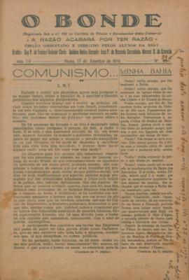 O Bonde - Edição 84 de 17/06/1949