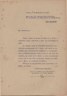 1947 - Relatório anual